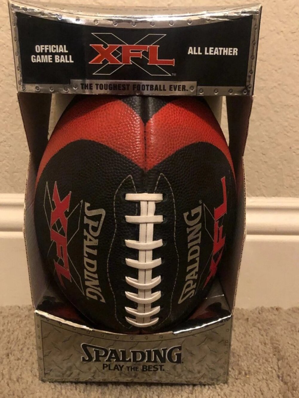 Vintage Spalding XFL Official Game Ball RARE
